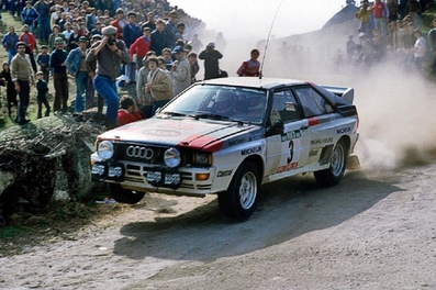 Hannu Mikkola - Arne Hertz
17º Rallye de Portugal - Vinho do Porto 1983. Audi Quattro A1 (IN-NM 62). Clasificado 1º.

Del 2 al 5 de Marzo, Estoril, Lisboa, Portugal.
Supeficie: asfalto - tierra.

El Rally tenia un total de 2325 km de los que 674.50 km divididos en 43 tramos eran especiales (3 de ellos fueron cancelados SS12 Figueira de Foz de 9 Km, SS13 Prestimo de 12,50 Km, SS14 Vouga de 10 Km).

Tomaron la salida 86 equipos, finalizaron 31.@
Palabras clave: ;Audi;Quattro;Grupo_B;Portugal;1983