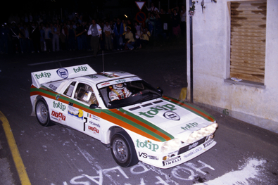 Carlo Capone - Luigi Pirollo
11º Rally Internazionale della Lana 1983. Lancia 037 Rally (TO Y70772). Clasificado 1º.

El 3 de Junio al 5 de Junio, Biella.
Superficie: asfalto - tierra.

Constaba de 503,00 km cronometrados.

Se inscribieron 149 equipos, finalizaron 53.@
Palabras clave: Carlo_Capone;Lancia;Rally;Grupo_B;Lana;1983