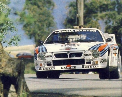 Markku Alén - Ilkka Kivimäki
27º Tour de Corse - Rallye de France 1983. Lancia Rally 037 (TO-Y 88744). Clasificado 1º.

Del 5 al 7 de Mayo, Ajaccio, Córcega, Francia.
Superficie: asfalto.

El Rally tenia un total de 1715.10 km de los que 1066.10 km divididos en 32 tramos eran especiales.

Tomaron la salida 178 equipos, finalizaron 57.@
Palabras clave: Markku_Alen;Lancia;Corcega;Grupo_B;1984;Corse
