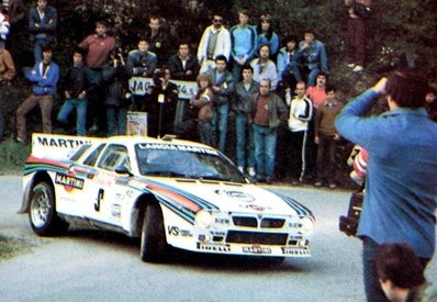 Markku Alén - Ilkka Kivimaki
27º Tour de Corse - Rallye de France 1983. Lancia Rally 037 (TO-Y 88744). Clasificado 1º.

Del 5 al 7 de Mayo, Ajaccio, Córcega, Francia.
Superficie: asfalto.

El Rally tenia un total de 1715.10 km de los que 1066.10 km divididos en 32 tramos eran especiales.

Tomaron la salida 178 equipos, finalizaron 57.@
Palabras clave: Markku_Alen;Lancia;Corcega;Grupo_B;1983;Corse