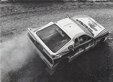 Markku Alén - Ilkka Kivimäki
25º Rallye Sanremo 1983. Lancia Rally 037 (TO X98907). Clasificado 1º.

Del 2 al 7 de Octubre, Sanremo, Liguria, Imperia, Italia.
Superficie: Asfalto - tierra

El Rally tenia un total de 2695.00 km de los que 775.89 km divididos en 58 tramos, eran especiales.

Se inscribieron 97 equipos, tomaron la salida 97, finalizaron 36.@
Palabras clave: Markku_Alen;Lancia;Rally;Sanremo;1983;Grupo_B