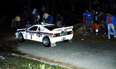 Markku Alén - Ilkka Kivimäki
25º Rallye Sanremo 1983. Lancia Rally 037 (TO X98907). Clasificado 1º.

Del 2 al 7 de Octubre, Sanremo, Liguria, Imperia, Italia.
Superficie: Asfalto - tierra

El Rally tenia un total de 2695.00 km de los que 775.89 km divididos en 58 tramos, eran especiales.

Se inscribieron 97 equipos, tomaron la salida 97, finalizaron 36.@
Palabras clave: Markku_Alen;Lancia;Rally;Sanremo;1983;Grupo_B