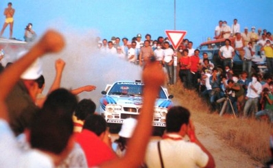 Markku Alén - Ilkka Kivimäki
25º Rallye Sanremo 1983. Lancia Rally 037 (TO X98907). Clasificado 1º.

Del 2 al 7 de Octubre, Sanremo, Liguria, Imperia, Italia.
Superficie: Asfalto - tierra

El Rally tenia un total de 2695.00 km de los que 775.89 km divididos en 58 tramos, eran especiales.

Se inscribieron 97 equipos, tomaron la salida 97, finalizaron 36.@
Palabras clave: Markku_Alen;Lancia;Rally;Sanremo;1983;Grupo_B