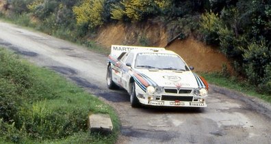 Markku Alén - Ilkka Kivimaki
27º Tour de Corse - Rallye de France 1983. Lancia Rally 037 (TO-Y 88744). Clasificado 1º.

Del 5 al 7 de Mayo, Ajaccio, Córcega, Francia.
Superficie: asfalto.

El Rally tenia un total de 1715.10 km de los que 1066.10 km divididos en 32 tramos eran especiales.

Tomaron la salida 178 equipos, finalizaron 57.@
Palabras clave: Markku_Alen;Lancia;Rally;Corcega;Grupo_B;1983;Corse