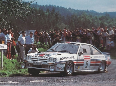 Guy Fréquelin - Jean-François Fauchille
42º Tour de France Automobile 1983. Opel Manta 400 (GG-CJ 950). Clasificado 1º.

Del 19 al 23 Septiembre, Paris, Nice, Francia.
Superficie: asfalto.

El Rally tenia un total de 2800.00 km de los que 630.00 km divididos en 3 etapas y 32 tramos eran especiales (uno de ellos fue cancelado SS27 Col du Noyer).

Tomaron la salida 84 equipos, finalizaron 37.@
Palabras clave: Opel;Manta;Grupo_B;Tour_France_Automobile;1983