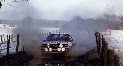 Marc Duez - Willy Lux
26º Boucles de Spa - Monopole 1983. Audi Quattro A1 (IN-ND 37). Clasificado 1º.

Del 4 al 6 de Febrero, Spa, Lieja, Belgica.
Superficie: asfalto.

El Rally tenia un total de 545.00 km cronometrados.
Desconocemos en cuantos tramos especiales se dividían.

Tomaron la salida 90 equipos, finalizaron 23.@
Palabras clave: Audi;Quattro;Grupo_B;Boucles_Spa;Belgica;1983