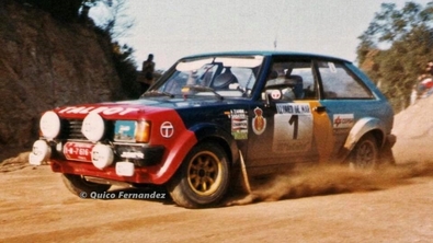 Antonio Zanini Sans - Victor Sabater
31º Rally Costa Brava 1983. Talbot Sunbeam Lotus (1-M-7616-P). Clasificado 2º.

Del 18 al 20 de Febrero, Lloret de Mar, Girona, Catalunya, España.
Superficie: asfalto - tierra.

El Rally tení­a un total de 1356.5 km de los que 519.10 km divididos en 44 tramos eran especiales.

Tomaron la salida 68 equipos, finalizaron 20.

© Quico Fernandez
@
Palabras clave: ;Talbot;Sunbeam;Lotus;Costa_Brava;Grupo_B;1983