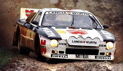 Walter Röhrl - Christian Geistdörfer
12º Int. ADAC-Saarland Peugeot-Talbot Rallye 1983. Lancia Rally 037 (TO Y09061). Clasificado 2º.

Del 8 al 10 de Abril, Saarbrücken - St. Wendel, Alemania.
Superficie: asfalto con 267.45 km cronometrados divididos en 31 tramos especiales (2 de ellos fueron cancelados SS1 Fiat Sparwald Kerlingen-Leidingen de 10.15 Km y SS11, desconocemos el nombre del tramo y sus kilómetros).

Tomaron la salida 111 equipos, finalizaron 62.@
Palabras clave: Walter_Röhrl;Lancia;Rally;Grupo_B;1983