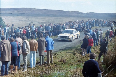 William Robert (Bertie) Fisher - Austin Frazer
44º Rothmans Circuit of Ireland Rally 1983. Opel Ascona 400. Clasificado 2º.

Del 1 al 5 de Abril, Belfast, Irlanda del Norte.

El Rally tenia un total de 864.82 Km cronometrados divididos en 5 etapas y 54 tramos eran especiales (2 de ellos fueron cancelados SS34 Glen Ellen de 13.26 km y SS41 Ballybuck de 17.28km).

Tomaron la salida 105 equipos, finalizaron 34.@
Palabras clave: Opel;Ascona;Grupo_B;Circuit_Ireland;Irlanda;1983