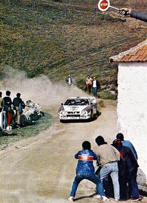 Walter Röhrl - Christian Geistdörfer
25º Rallye Sanremo 1983. Lancia Rally 037 (TO Y88745). Clasificado 2º.

Del 2 al 7 de Octubre, Sanremo, Liguria, Imperia, Italia.
Superficie: Asfalto - tierra

El Rally tenia un total de 2695.00 km de los que 775.89 km divididos en 58 tramos, eran especiales.

Se inscribieron 97 equipos, tomaron la salida 97, finalizaron 36.@
Palabras clave: Walter_Röhrl;Lancia;Rally;Grupo_B;Sanremo;1983