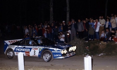 Jean-Claude Andruet - Françoise Sappey
19º Ypres 24 Horas Rally 1983. Lancia Rally 037 (TO W09905). Clasificado 2º.

Del 24 al 26 de Junio, Ypres, Bélgica.
Superficie: asfalto.

El Rally tenía 512.00 km cronometrados divididos en dos etapas y 53 tramos especiales.

Tomaron la salida 176 equipos, finalizaron 77.@
Palabras clave: Lancia;Rally;Grupo_B;Ypres;1983