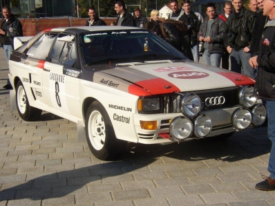 Stig Blomqvist - Bjorn Cederberg
51º Rallye Automobile de Monte-Carlo 1983. Audi Quattro A1 (IN-NV 84). Clasificado 3º.

Del 22 al 28 de Enero, Monte-Carlo.
Superficie: asfalto - nieve.

RMC clasificó a todos los equipos que terminaron el 