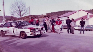 Stig Blomqvist - Bjorn Cederberg
51º Rallye Automobile de Monte-Carlo 1983. Audi Quattro A1 (IN-NV 84). Clasificado 3º.

Del 22 al 28 de Enero, Monte-Carlo.
Superficie: asfalto - nieve.

RMC clasificó a todos los equipos que terminaron el 