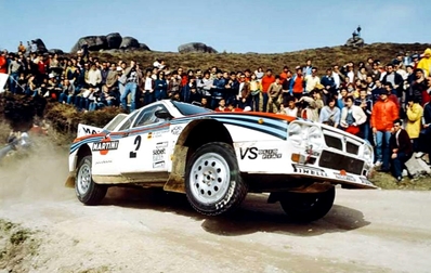 Walter Röhrl - Christian Geistdörfer
17º Rallye de Portugal - Vinho do Porto 1983. Lancia Rally 037 (TO Y67909). Clasificado 3º.

Del 2 al 5 de Marzo, Estoril, Lisboa, Portugal. Superficie: asfalto - tierra.

El Rally tenia un total de 2325 km de los que 642 km divididos en 43 tramos eran especiales (3 de ellos fueron cancelados SS12 Figueira de Foz de 9 Km, SS13 Prestimo de 12,50 Km, SS14 Vouga de 10 Km).

Tomaron la salida 86 equipos, finalizaron 31.@
Palabras clave: Walter_Röhrl;Lancia;Rally;Grupo_B;Portugal;1983