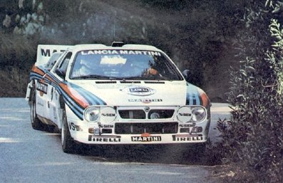 Walter Röhrl - Christian Geistdörfer
17º Rallye de Portugal - Vinho do Porto 1983. Lancia Rally 037 (TO Y67909). Clasificado 3º.

Del 2 al 5 de Marzo, Estoril, Lisboa, Portugal. Superficie: asfalto - tierra.

El Rally tenia un total de 2325 km de los que 642 km divididos en 43 tramos eran especiales (3 de ellos fueron cancelados SS12 Figueira de Foz de 9 Km, SS13 Prestimo de 12,50 Km, SS14 Vouga de 10 Km).

Tomaron la salida 86 equipos, finalizaron 31.@
Palabras clave: Walter_Rohrl;Lancia;Rally;Grupo_B;Portugal;1983