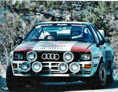 Hannu Mikkola - Arne Hertz
51º Rallye Automobile de Monte-Carlo 1983. Audi Quattro A1 (IN-NM 62). Clasificado 4º.

Del 22 al 28 de Enero, Monte-Carlo.
Superficie: asfalto - nieve.

RMC clasificó a todos los equipos que terminaron el 