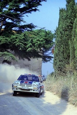 Henri Toivonen - Fred Gallagher
25º Rally Sanremo 1983. Opel Manta 400 (GG-CT 310). Clasificado 4º.

Del 2 al 7 de Octubre, Sanremo, Liguria, Imperia, Italia.
Superficie: Asfalto - Grava.

El Rally tenia un total de 2695.00 km de los que 775.89 km divididos en 58 tramos, eran especiales.

Tomaron la salida 97, finalizaron 36.@
Palabras clave: Henri_Toivonen;Opel;Manta;Grupo_B;Sanremo;1983