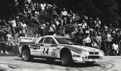 Attilio Bettega - Maurizio Perissinot
27º Tour de Corse - Rallye de France 1983. Lancia Rally 037 (TO Y09061). Clasificado 4º.

Del 5 al 7 de Mayo, Ajaccio, Córcega, Francia.
Superficie: asfalto.

El Rally tenia un total de 1715.10 km de los que 1066.10 km divididos en 32 tramos eran especiales.

Tomaron la salida 178 equipos, finalizaron 57.@
Palabras clave: ;Lancia;Corcega;Grupo_B;1983;Corse