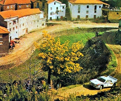 Markku Alén - Ilkka Kivimäki
17º Rally de Portugal - Vinho do Porto 1983. Lancia Rally 037 (TO Y67908). Clasificado 4º.

Del 2 al 5 de Marzo, Estoril, Lisboa, Portugal.
Supeficie: asfalto - tierra.

El Rally tenia un total de 2325 km de los que 674.50 km divididos en 43 tramos eran especiales (3 de ellos fueron cancelados SS12 Figueira de Foz de 9 Km, SS13 Prestimo de 12,50 Km, SS14 Vouga de 10 Km).

Tomaron la salida 86 equipos, finalizaron 31.@
Palabras clave: Markku_Alen;Lancia;Rally;Grupo_B;Portugal;1983