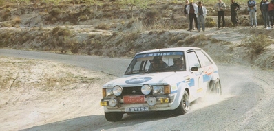 Joan Bayò - Johnny Molina
31º Sol RACE Rallye 1983. Talbot Sunbeam Lotus. Clasificado 4º.

Del 11 al 13 de Marzo, San Juan de Alicante, Alicante, España.
Superficie: asfalto.

El Rally tenía un total de 427.80 km cronometrados.

Tomaron la salida 68 equipos, finalizaron 24.@
Palabras clave: Talbot;Sunbeam;Lotus;Grupo_B;Race;1983