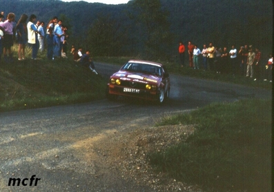 Yves Loubet - Jean-Bernard Vieu
42º Tour de France Automobile 1983. Alfa Romeo Alfetta GTV6 (2888 US 06). Clasificado 4º.

Del 19 al 23 Septiembre, Paris, Nice, Francia.
Superficie: asfalto.

El Rally tenia un total de 2800.00 km de los que 630.00 km divididos en 3 etapas y 32 tramos eran especiales (uno de ellos fue cancelado SS27 Col du Noyer).

Tomaron la salida 84 equipos, finalizaron 37.@
Palabras clave: Alfa;Romeo;Tour_France_Automobile;1983