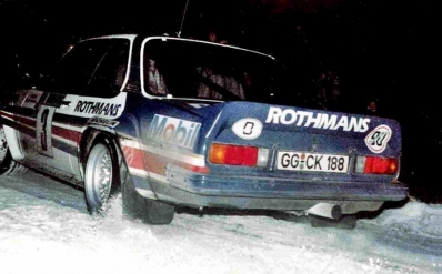 Ari Vatanen - Terry Harryman
51º Rallye Automobile de Monte-Carlo 1983. Opel Ascona 400 (GG-CK 188). Clasificado 5º.

Del 22 al 28 de Enero, Monte-Carlo.
Superficie: asfalto - nieve.

RMC clasificó a todos los equipos que terminaron el 