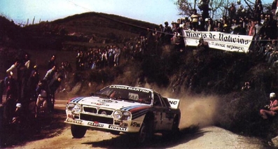 Adartico Vudafieri - Maurizio Perissinot
17º Rally de Portugal - Vinho do Porto 1983. Lancia Rally 037 (TO Y67910). Clasificado 5º.

Del 2 al 5 de Marzo, Estoril, Lisboa, Portugal.
Supeficie: asfalto - tierra.

El Rally tenia un total de 2325 km de los que 674.50 km divididos en 43 tramos eran especiales (3 de ellos fueron cancelados SS12 Figueira de Foz de 9 Km, SS13 Prestimo de 12,50 Km, SS14 Vouga de 10 Km).

Tomaron la salida 86 equipos, finalizaron 31.@
Palabras clave: ;Lancia;Grupo_B;Portugal;1983