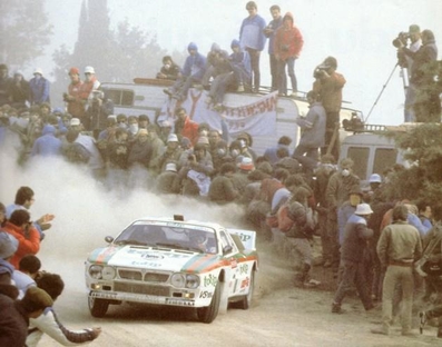 Massimo (Miki) Biasion - Tiziano Siviero
25º Rallye Sanremo 1983. Lancia Rally 037. Clasificado 5º.

Del 2 al 7 de Octubre, Sanremo, Liguria, Imperia, Italia.
Superficie: Asfalto - Grava.

El Rally tenia un total de 2695.00 km de los que 775.89 km divididos en 58 tramos, eran especiales.

Tomaron la salida 97, finalizaron 36.@
Palabras clave: ;Tiziano_Siviero;Lancia;Rally;Grupo_B;Sanremo;1983