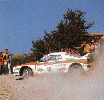 Massimo (Miki) Biasion - Tiziano Siviero
25º Rallye Sanremo 1983. Lancia Rally 037. Clasificado 5º.

Del 2 al 7 de Octubre, Sanremo, Liguria, Imperia, Italia.
Superficie: Asfalto - Grava.

El Rally tenia un total de 2695.00 km de los que 775.89 km divididos en 58 tramos, eran especiales.

Tomaron la salida 97, finalizaron 36.@
Palabras clave: Miki_Biasion;Tiziano_Siviero;Lancia;Rally;Grupo_B;Sanremo;1983