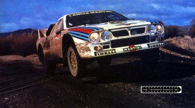 Markku Alén - Ilkka Kivimäki
3º Marlboro Rally Argentina San Carlos de Bariloche 1983. Lancia Rally 037 (TO Y88745). Clasificado 5º.

Del 2 al 6 de Agosto, Buenos Aires, San Carlos de Bariloche, Argentina.
Superficie: tierra.

El Rally tenia un total de 3244.00 Km de los que 1254.34 divididos en 18 tramos eran especiales.

Habían 3 tramos de mas de 100 Km cronometrados:
SS3 Zapala - Rahue de 108.60 Km
SS9 Cholila - Esquel de 106.30 Km
SS12 Norquinco - Pilcaniyeu de 104.60 Km.

Tomaron la salida 94 equipos, finalizaron 27.
@
Palabras clave: Markku_Alen;Lancia;Rally;Argentina;Grupo_B;1983