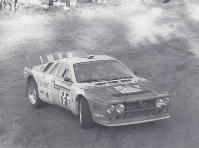 Jacques Fossa - Bernard Meullenot
42º Tour de France Automobile 1983. Lancia Rally 037 (SI 253722). Clasificado 5º.

Del 19 al 23 Septiembre, Paris, Nice, Francia.
Superficie: asfalto.

El Rally tenia un total de 2800.00 km de los que 630.00 km divididos en 3 etapas y 32 tramos eran especiales (uno de ellos fue cancelado SS27 Col du Noyer).

Tomaron la salida 84 equipos, finalizaron 37.@
Palabras clave: Lancia;Rally;Grupo_B;Tour_France_Automobile;1983