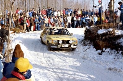 Carles Santacreu - Toni Santacreu
31º Rally Costa Brava 1983. Opel Ascona i2000 (26573). Clasificado 6º.

Del 18 al 20 de Febrero, Lloret de Mar, Girona, Catalunya, España.
Superficie: asfalto - tierra.

El Rally tení­a un total de 1356.5 km de los que 519.10 km divididos en 44 tramos eran especiales.

Tomaron la salida 68 equipos, finalizaron 20.

© Joan Aymami
@@
Palabras clave: Opel;Ascona;Costa_Brava;1983;nieve