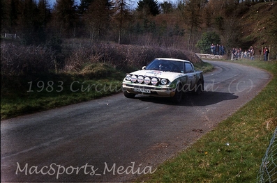C. Lord - Varley
44º Rothmans Circuit of Ireland Rally 1983. Mazda RX7. Clasificado 6º.

Del 1 al 5 de Abril, Belfast, Irlanda del Norte.

El Rally tenia un total de 864.82 Km cronometrados divididos en 5 etapas y 54 tramos eran especiales (2 de ellos fueron cancelados SS34 Glen Ellen de 13.26 km y SS41 Ballybuck de 17.28km).

Tomaron la salida 105 equipos, finalizaron 34.@
Palabras clave: Circuit_Ireland;Irlanda;1983