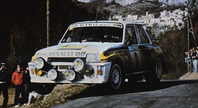 Jean Ragnotti - Jean-Marc Andrié
51º Rallye Automobile de Monte-Carlo 1983. Renault 5 Turbo "Tour de Corse" (6005 XA 91). Clasificado 7º.

Del 22 al 28 de Enero, Monte-Carlo.
Superficie: asfalto - nieve.

RMC clasificó a todos los equipos que terminaron el "Parcours Commun" (después de SS21).
De los 150 equipos, solo los 100 mejores pudieron competir en el último tramo "Parcours Final".
Los equipos que no completaron todas las etapas recibieron tiempos de penalización, incluso para aquellos que no terminaron el último tramo.
86 equipos completaron todo el rally, dos fueron descalificados.

El Rally tenia un total de 4197 km de los que 709 km divididos en 31 tramos eran especiales, (2 de ellas fue canceladas SS6 Pont des Miolans de 22 Km y SS15 St Jeans en Royans de 38 Km).

Se inscribieron 263 equipos, tomaron la salida 250, finalizaron 149.@
Palabras clave: ;Renault;Turbo;Grupo_B;Montecarlo;1983