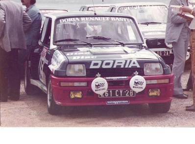 Ange-Paul Franceschi - Patrick Giudicelli
27º Tour de Corse - Rallye de France 1983. Renault 5 Turbo (261 CY 2B). Clasificado 7º.

Del 5 al 7 de Mayo, Ajaccio, Córcega, Francia.
Superficie: asfalto.

El Rally tenia un total de 1715.10 km de los que 1066.10 km divididos en 32 tramos eran especiales.

Tomaron la salida 178 equipos, finalizaron 57.@
Palabras clave: Renault;Turbo;Grupo_B;Corcega;1983;Corse