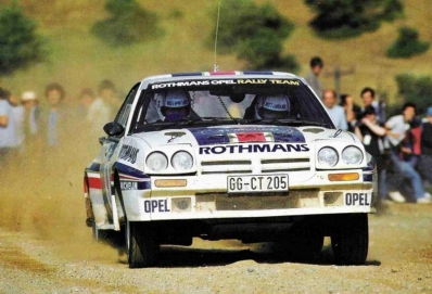 Jimmy McRae - Ian Grindrod
30º Rothmans Acropolis Rally 1983. Opel Manta 400 (GG-CT 205). Clasificado 8º.

Del 30 de Mayo al 2 de Junio, Atenas, Grecia.
Superficie: tierra.

El Rally tenia un total de 2264 km de los que 843.30 km divididos en 45 tramos eran especiales, (uno de ellos fue cancelado SS22 Tsouka de 6.57 km).

Tomaron la salida 120 equipos, finalizaron 36.@
Palabras clave: Jimmy_McRae;Acropolis;Grecia;Opel;Manta;Grupo_B;1983