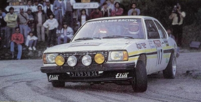 Jean-Sébastien Couloumiès - Claudine Causse
27º Tour de Corse - Rallye de France 1983. Opel Ascona i2000 (5769 SQ 34). Clasificado 8º.

Del 5 al 7 de Mayo, Ajaccio, Córcega, Francia.
Superficie: asfalto.

El Rally tenia un total de 1715.10 km de los que 1066.10 km divididos en 32 tramos eran especiales.

Tomaron la salida 178 equipos, finalizaron 57.@
Palabras clave: Opel;Ascona;Corcega;1983;Corse