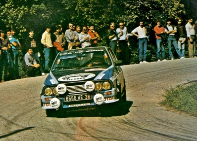 Alain Coppier - Josepha Laloz
27º Tour de Corse - Rallye de France 1983. Citröen Visa Chrono, (6568 WE 38). Clasificado 9º.

Del 5 al 7 de Mayo, Ajaccio, Córcega, Francia.
Superficie: asfalto.

El Rally tenia un total de 1715.10 km de los que 1066.10 km divididos en 32 tramos eran especiales.

Tomaron la salida 178 equipos, finalizaron 57.@
Palabras clave: ;Citroen;Visa;Grupo_B;Corcega;Corse;1983