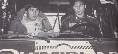 Doménech Garci­a (Mingo) - Antonio Rodriguez
19º Rally Catalunya 1983. Seat 124 2000. Clasificado 11º.

Del 21 al 23 de Octubre, Catalunya, España.
Superficie: asfalto.

El Rally tenia un total de 356.90 km cronometrados, desconocemos en cuantos tramos especiales se dividian.

Tomaron la salida 97 equipos, finalizaron 54.@
Palabras clave: Seat;Catalunya;1983;Personajes