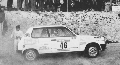 Josep Alsina - Joaquim Alsina
31º Sol RACE Rallye 1983. Talbot Samba S. Clasificado 12º.

Del 11 al 13 de Marzo, San Juan de Alicante, Alicante, España.
Superficie: asfalto.

El Rally tenía un total de 427.80 km cronometrados.

Tomaron la salida 68 equipos, finalizaron 24.@
Palabras clave: Talbot;Samba;Race;1983