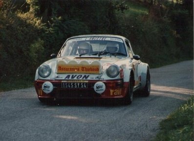 Francis Roussely - Daniel Fallot
42º Tour de France Automobile 1983. Porsche 911 SC (1545 SY 54). Clasificado 13º.

Del 19 al 23 Septiembre, Paris, Nice, Francia.
Superficie: asfalto.

El Rally tenia un total de 2800.00 km de los que 630.00 km divididos en 3 etapas y 32 tramos eran especiales (uno de ellos fue cancelado SS27 Col du Noyer).

Tomaron la salida 84 equipos, finalizaron 37.@
Palabras clave: Porsche;Tour_France_Automobile;1983