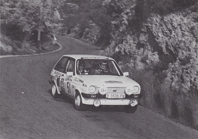 Josep Arqué - Joan Amills
19º Rally Catalunya 1983. Ford Fiesta XR2i (B-1636-FM). Clasificado 18º.

Del 21 al 23 de Octubre, Catalunya, España.
Superficie: asfalto.

El Rally tenia un total de 356.90 km cronometrados, desconocemos en cuantos tramos especiales se dividian.

Tomaron la salida 97 equipos, finalizaron 54.
Palabras clave: Ford;Fiesta;Catalunya;1983