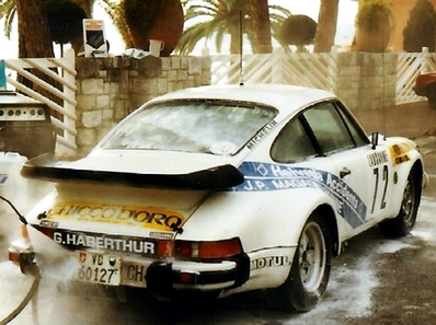 Reynald Menghini - M. Bertholet
51º Rallye Automobile de Monte-Carlo 1983. Porsche 930 Turbo (VD-60127). Clasificado 22º.

Del 22 al 28 de Enero, Monte-Carlo.
Superficie: asfalto - nieve.

RMC clasificó a todos los equipos que terminaron el 