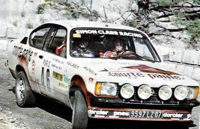 Yves Jouanny - Michel Roissard
51º Rallye Automobile de Monte-Carlo 1983. Opel Kadett GT/E (9597 LZ 07). Clasificado 23º.

Del 22 al 28 de Enero, Monte-Carlo.
Superficie: asfalto - nieve.

RMC clasificó a todos los equipos que terminaron el 