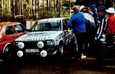 Arne Allansson - Benny Melander
33º 1000 Lakes Rally 1983. Toyota Starlet (LGZ 157). Clasificada 25º.

Del 26 al 28 de Agosto, Jyväskylä, Finlandia.
Superficie: tierra.

El Rally tenia un total de 1461.00 km de los que 472.63 km divididos en 50 tramos, eran especiales.

Se inscribieron 180 equipos, tomaron la salida 174, finalizaron 71.@
Palabras clave: Toyota;Starlet;Finlandia;1983