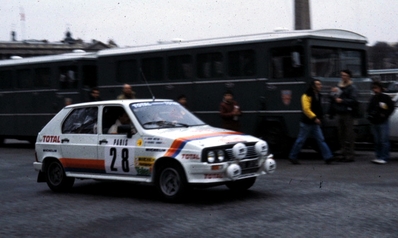 Maurice Chomat - Didier Breton
51º Rallye Automobile de Monte-Carlo 1983. Citröen Visa. Clasificado 25º.

Del 22 al 28 de Enero, Monte-Carlo.
Superficie: asfalto - nieve.

RMC clasificó a todos los equipos que terminaron el 