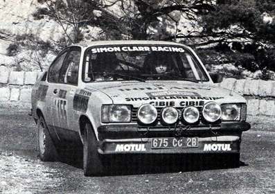 Antoine Albertini - P. Benguigi
51º Rallye Automobile de Monte-Carlo 1983. Opel Kadett GT/E (675 CC 2B). Clasificado 26º.

Del 22 al 28 de Enero, Monte-Carlo.
Superficie: asfalto - nieve.

RMC clasificó a todos los equipos que terminaron el 