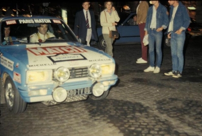 Bernard Matteudi - Gérard Sauce
42º Tour de France Automobile 1983. Peugeot 104 ZS (500 TV 06). Clasificado 37º.

Del 19 al 23 Septiembre, Paris, Nice, Francia.
Superficie: asfalto.

El Rally tenia un total de 2800.00 km de los que 630.00 km divididos en 3 etapas y 32 tramos eran especiales (uno de ellos fue cancelado SS27 Col du Noyer).

Tomaron la salida 84 equipos, finalizaron 37.@
Palabras clave: Peugeot;Tour_France_Automobile;1983