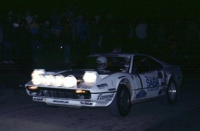 Antonio Fassina (Tony) - Emilio Radaelli
67º Rally Targa Florio 1983. Ferrari 308 GTB. Abandonó por motor.

Del 3 de Marzo al 5 de Marzo, Palermo, Cefalù.
Superficie: Asfalto.

La prueba constaba de 2 etapas y 32 tramos especiales.
Desconocemos los kilómetros tanto totales como cronometrados.

Tomaron la salida 69 equipos, finalizaron 34.@
Palabras clave: Ferrari;Targa_Florio;1983;Grupo_B