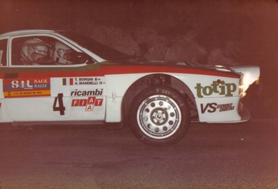 Antonella Mandelli - Tiziana Borghi
31º Sol RACE Rallye 1983. Lancia Rally 037. Abandonó por accidente.

Del 11 al 13 de Marzo, San Juan de Alicante, Alicante, España.
Superficie: asfalto.

El Rally tenía un total de 427.80 km cronometrados.

Tomaron la salida 68 equipos, finalizaron 24.@
Palabras clave: Race;Grupo_B;Lancia;1983